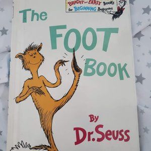 Dr. Seuss Vintage Hard Back “The Foot Book”